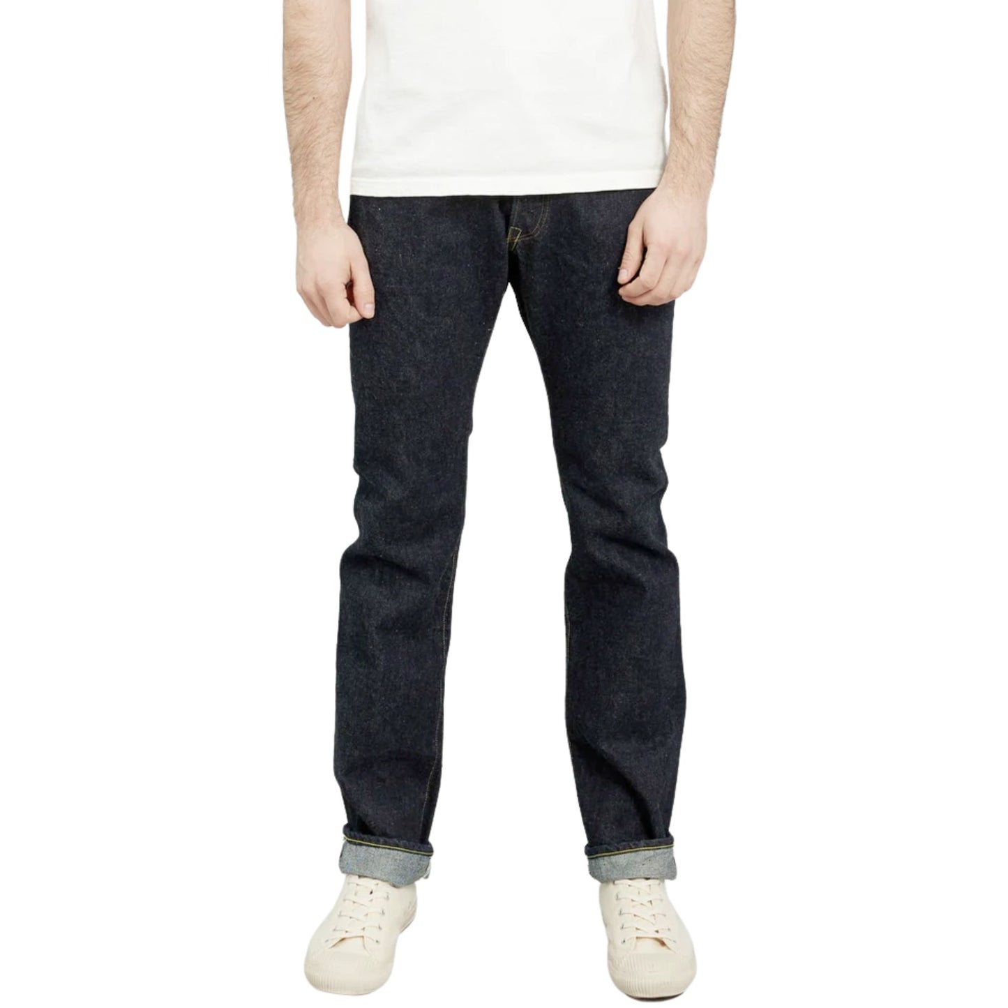 FOB FACTORY - F151-23 14.75oz Slim Straight Jeans