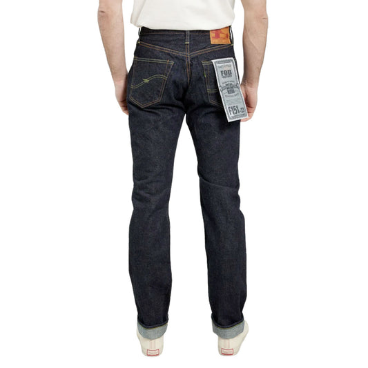 FOB FACTORY - F151-23 14.75oz Slim Straight Jeans