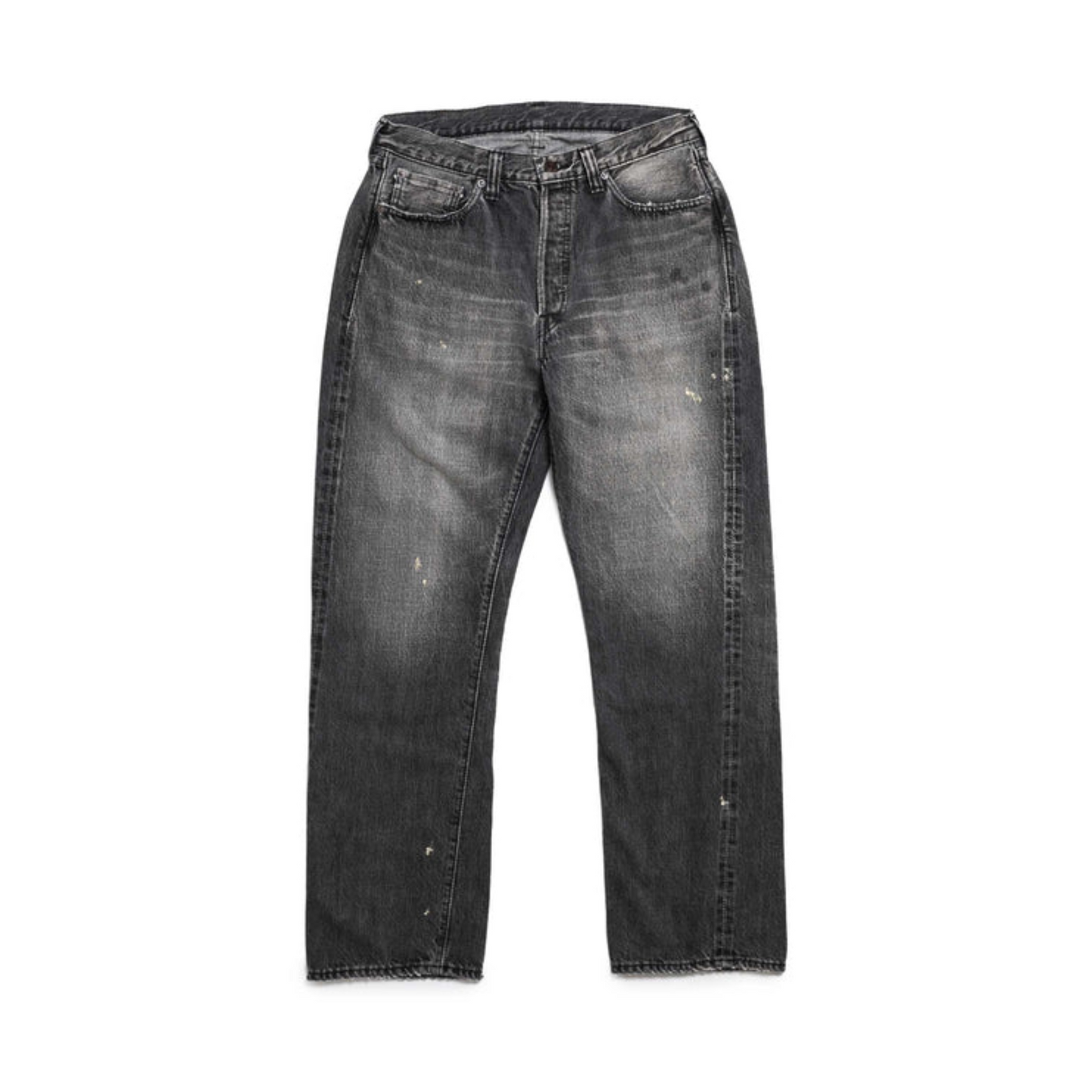 FULL COUNT - 1101 "Dartford" Black Straight Denim