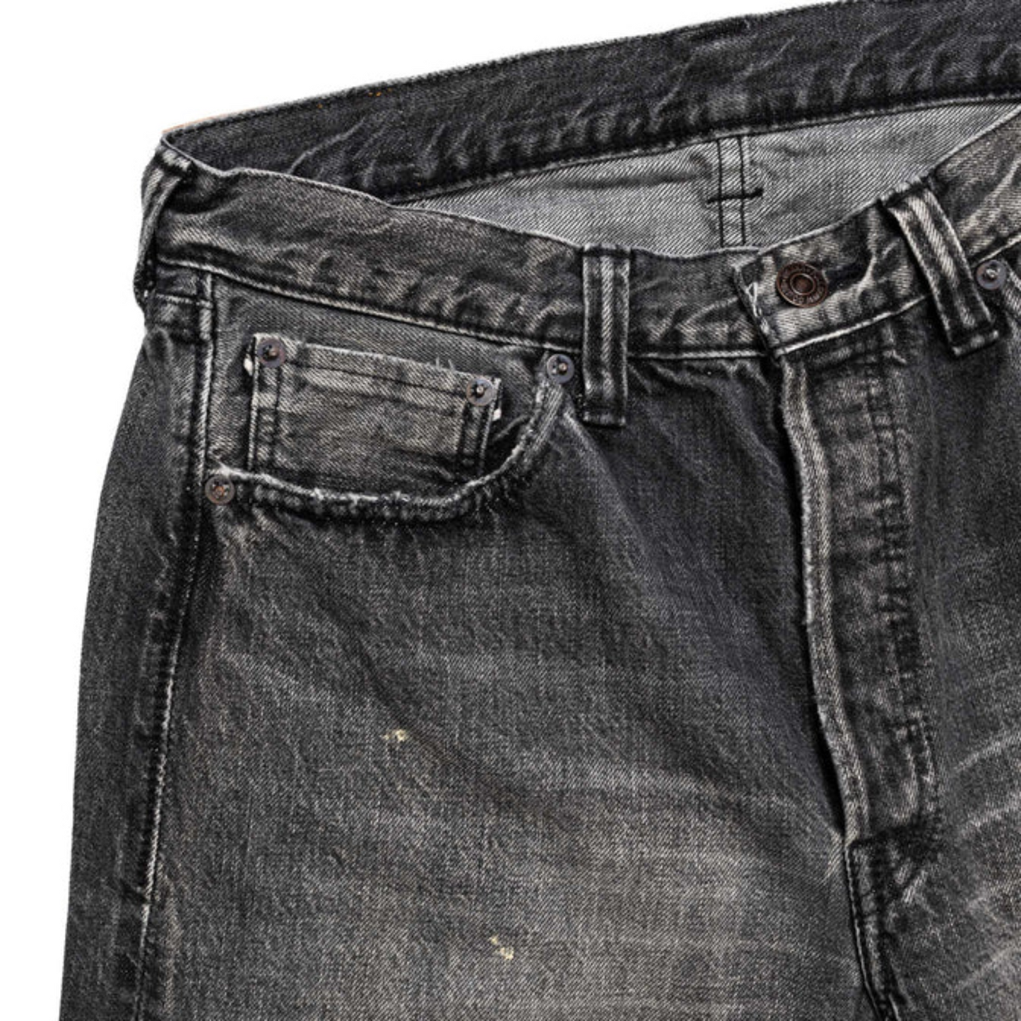 FULL COUNT - 1101 "Dartford" Black Straight Denim