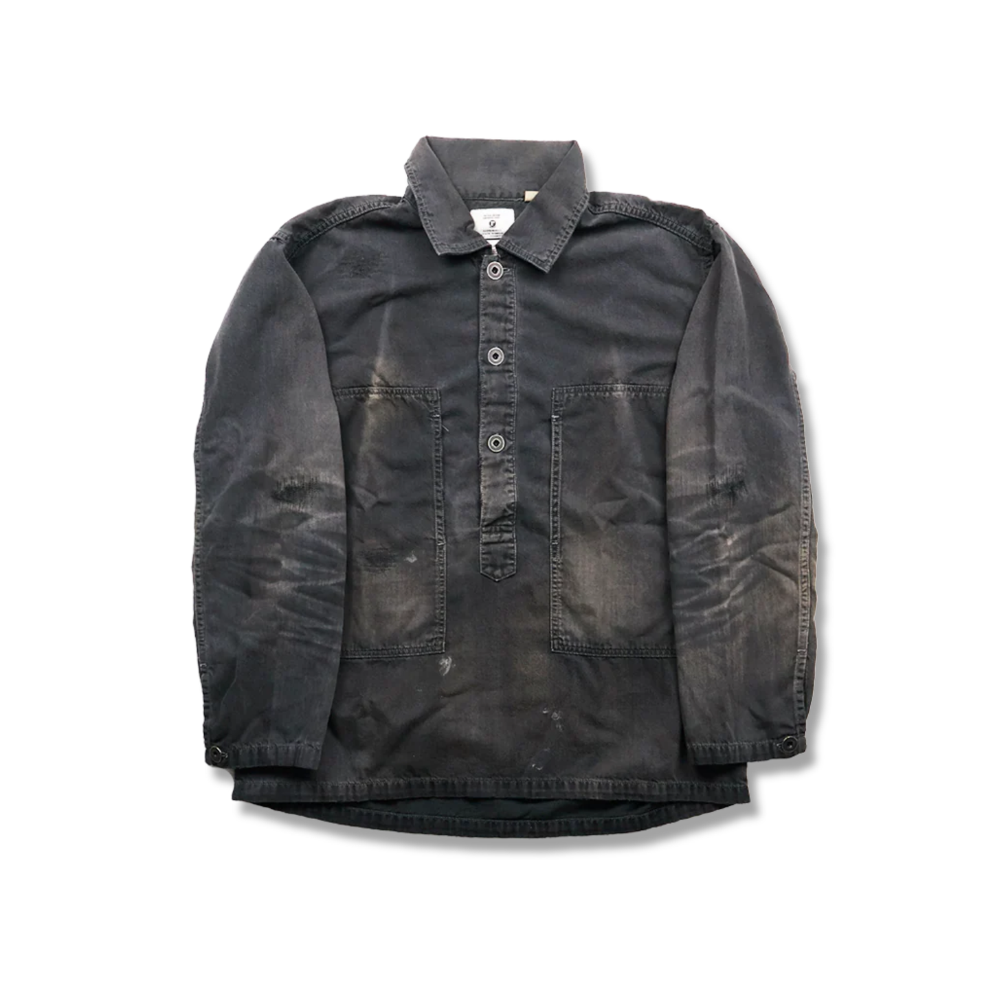 FULL COUNT - US Army Black Denim Pullover Shirt VE