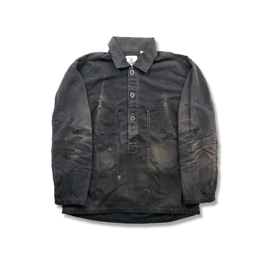 FULL COUNT - US Army Black Denim Pullover Shirt VE