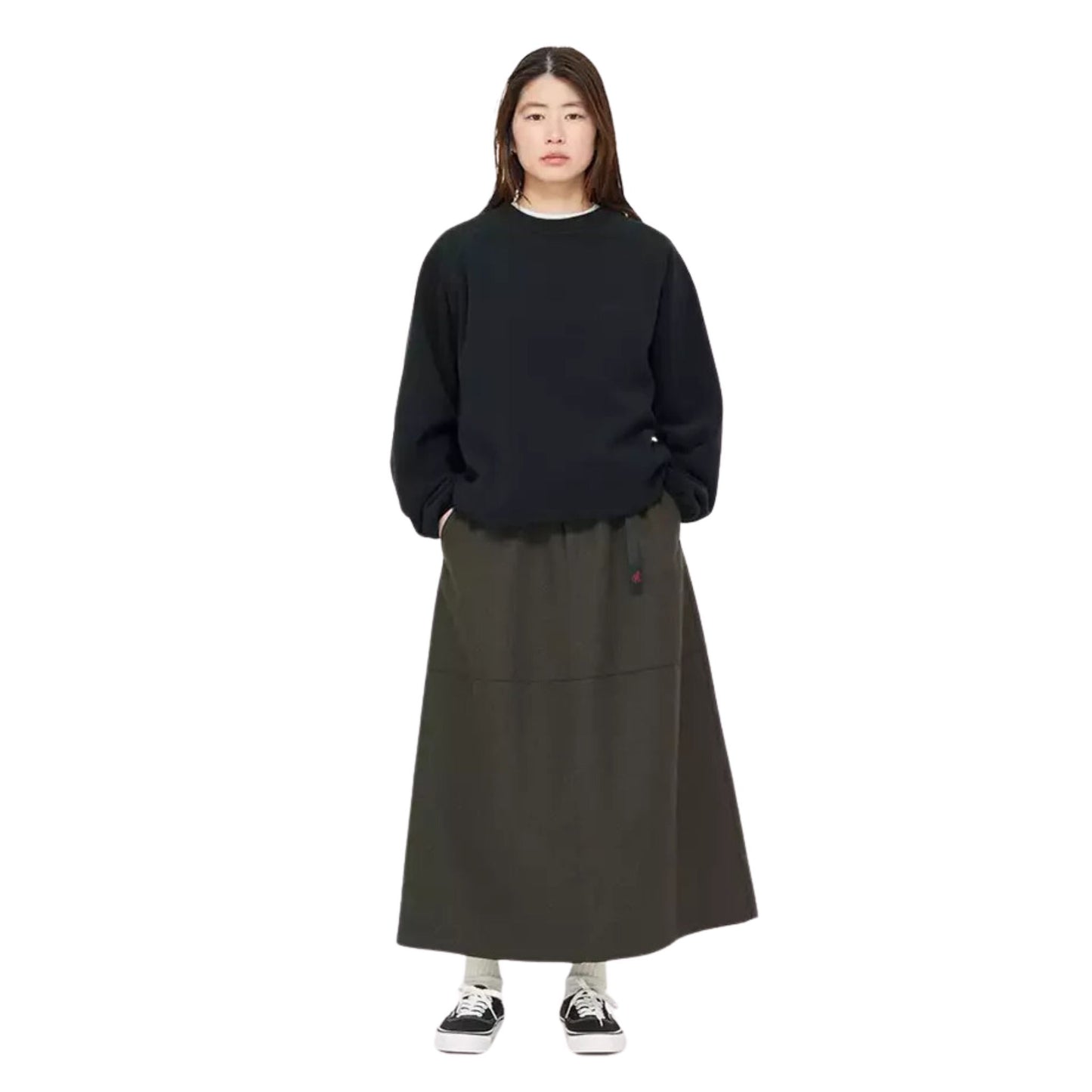 GRAMICCI - W' Wool Paneled Skirt