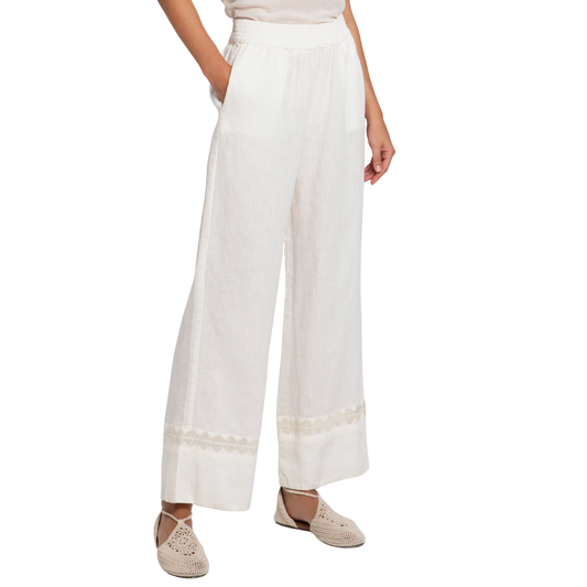 GREEK ARCHAIC KORI - Pant Feather Chevron