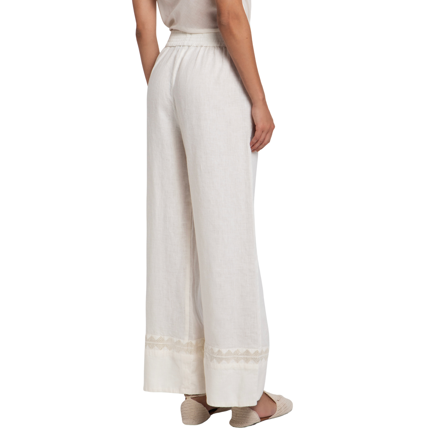 GREEK ARCHAIC KORI - Pant Feather Chevron
