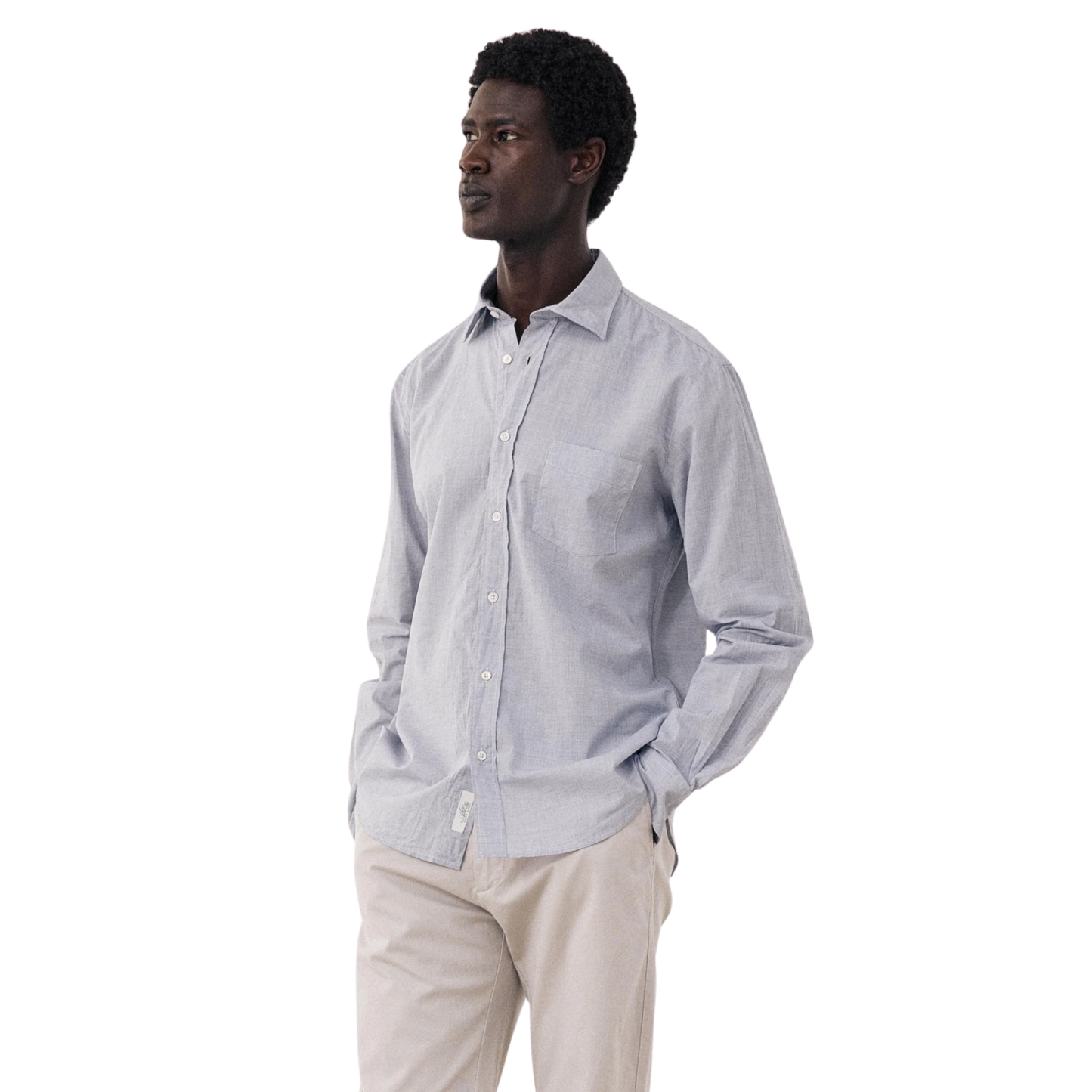 HARTFORD - Paul Woven Cotton Shirt