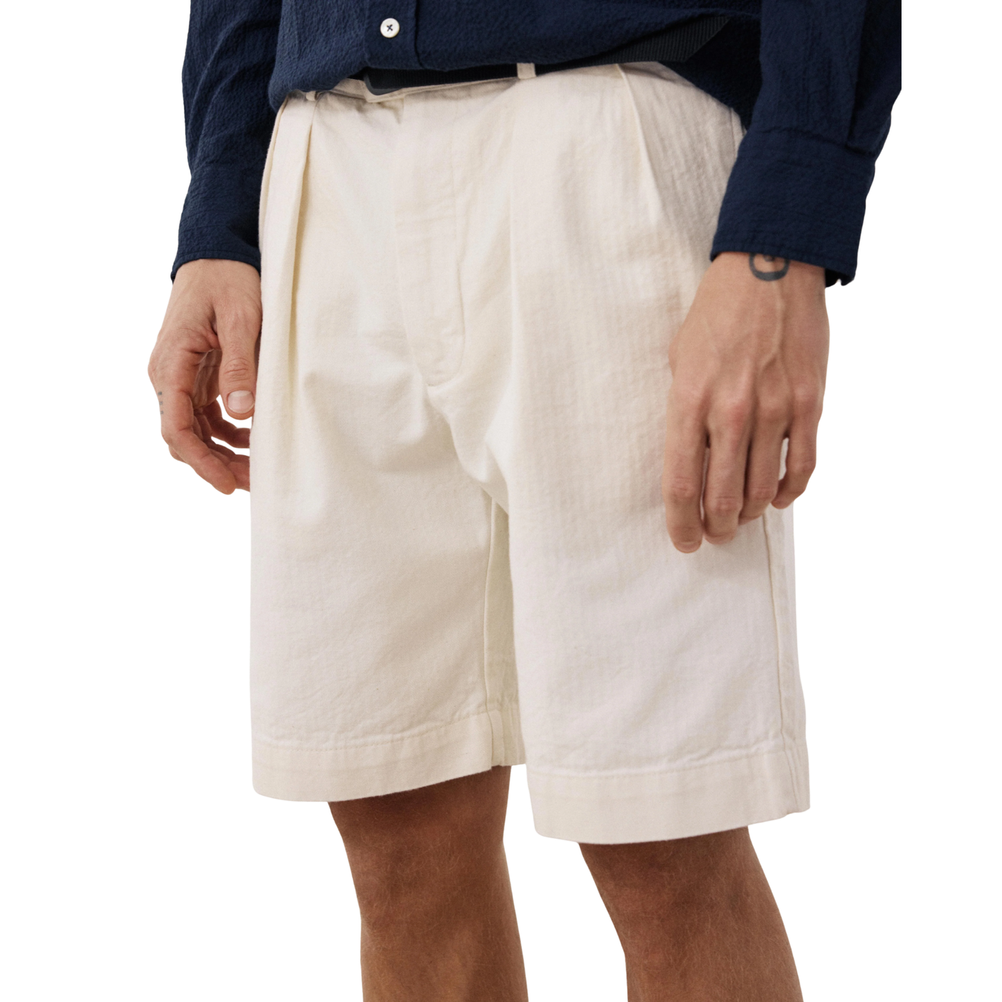 HARTFORD - Trunk Herringbone Woven Short