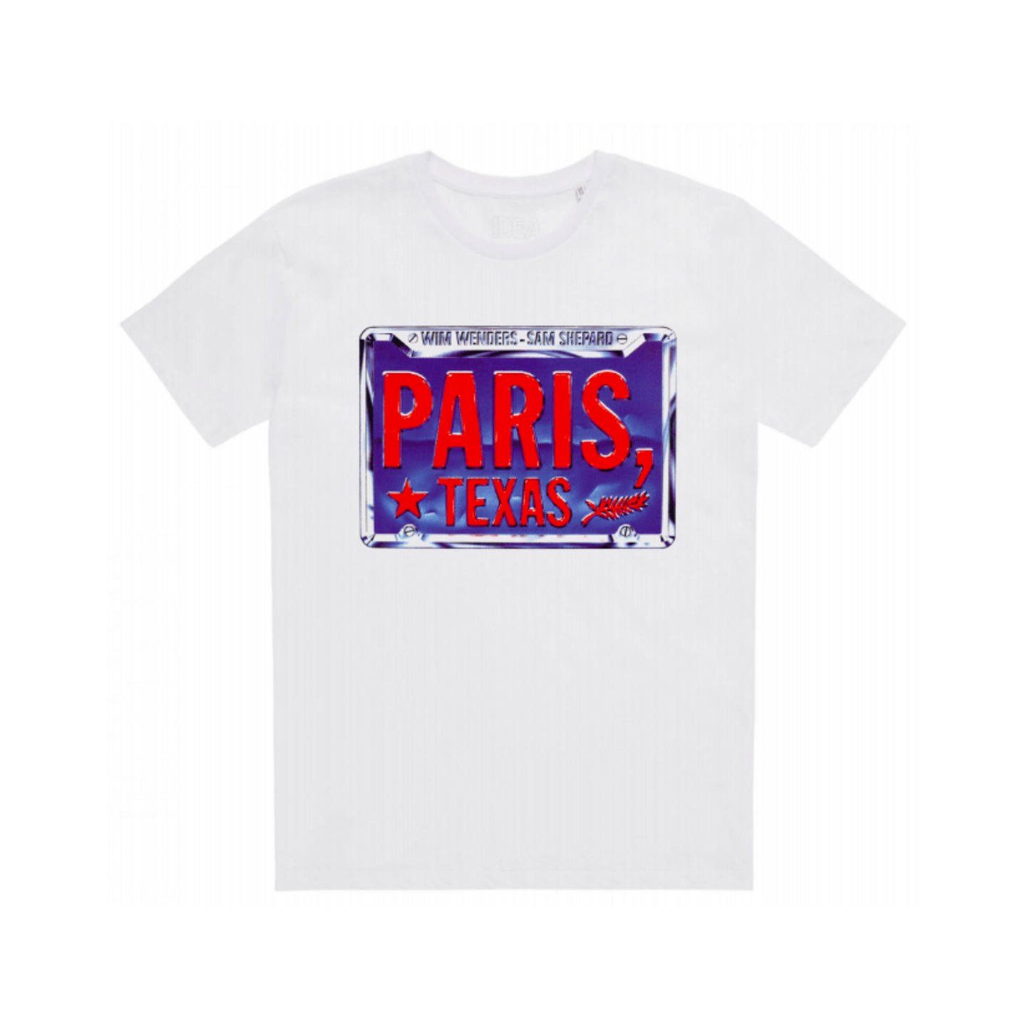 IDEA - Paris, Texas License Plate T-Shirt