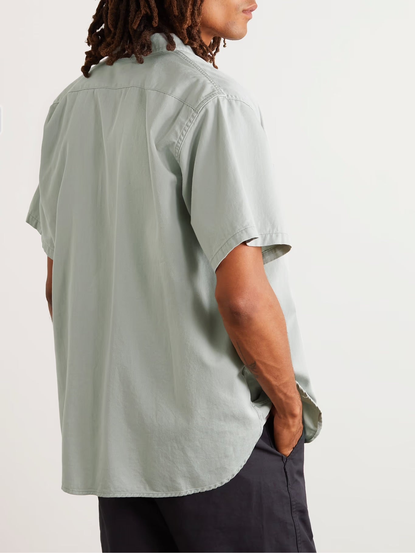 orSlow Cotton Twill 60s Work Shirt Beige – Neighbour