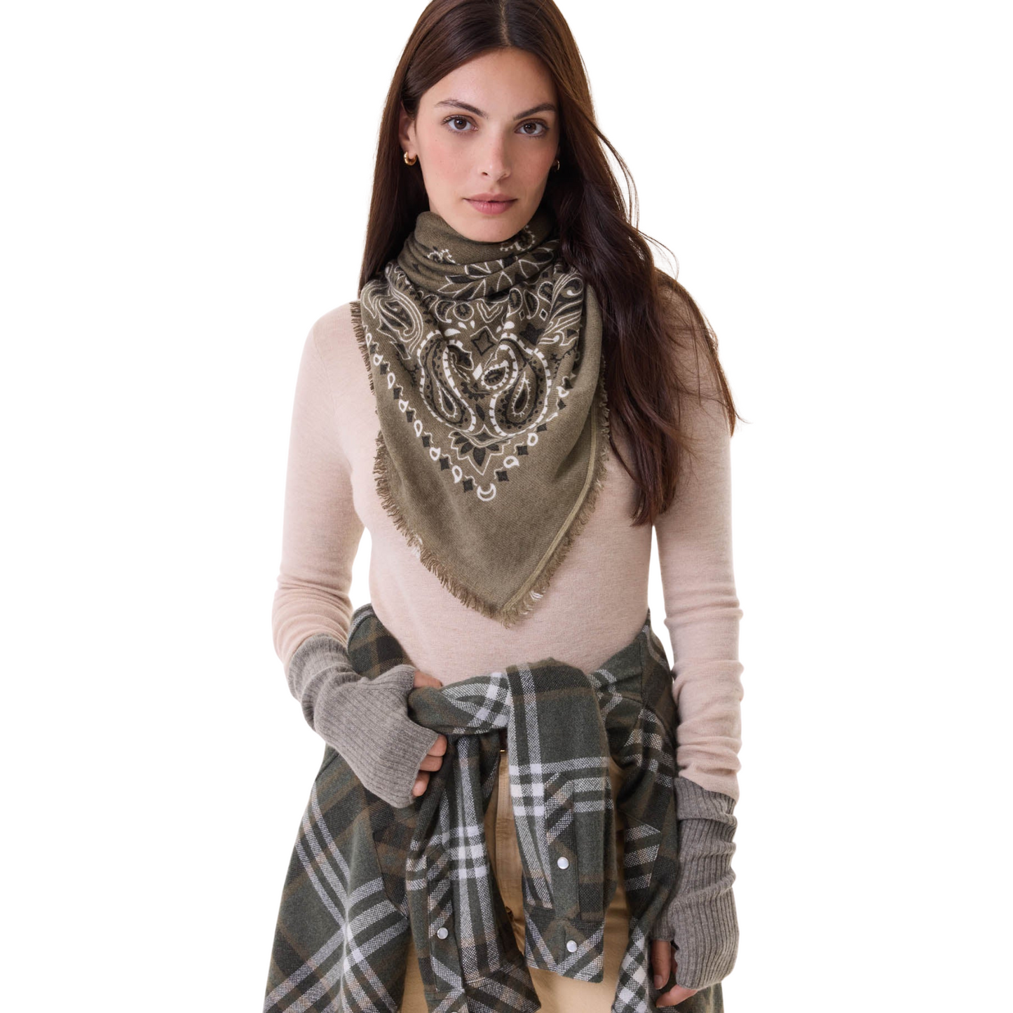 KUJTEN - Large Bandana Hachiko Bico Unisex