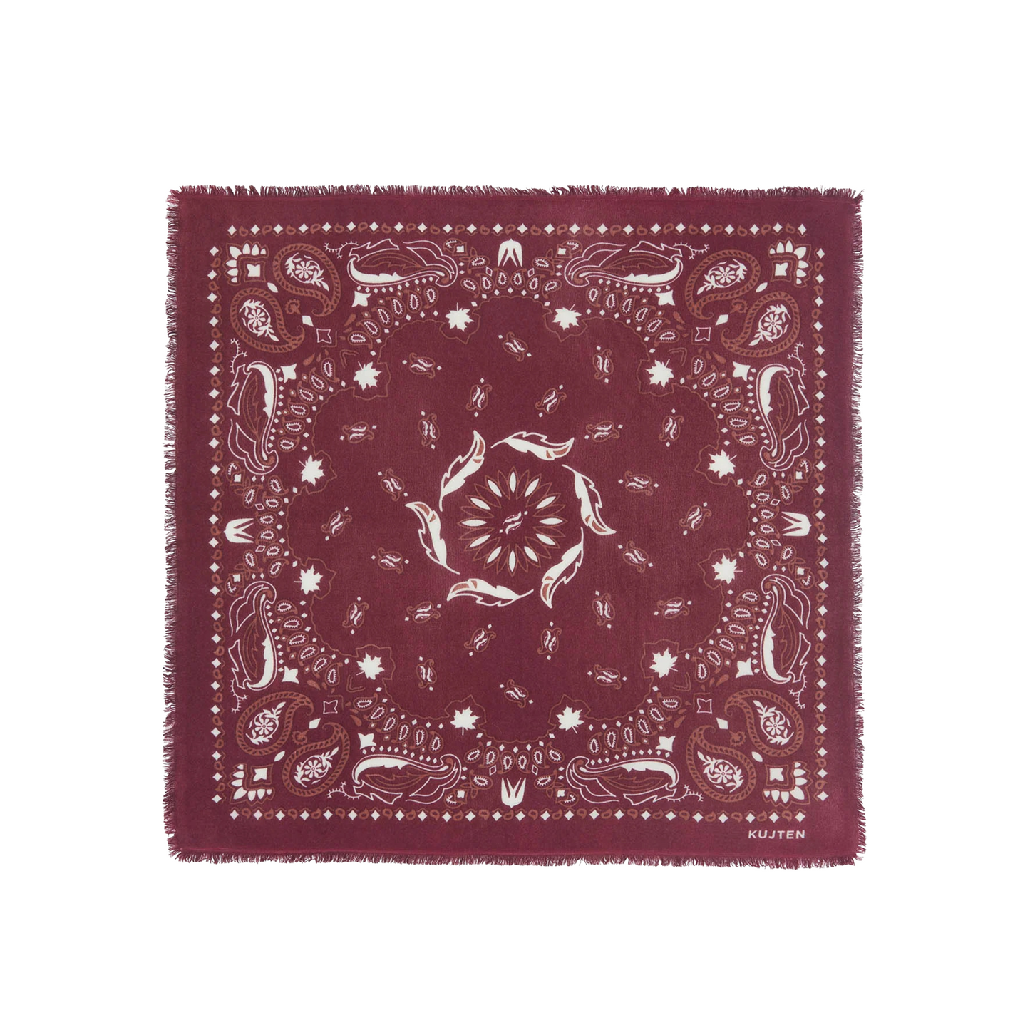 KUJTEN - Large Bandana Hachiko Feather Bico