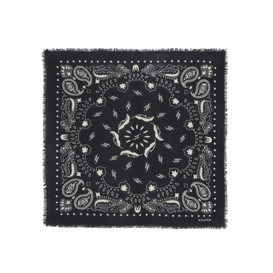 KUJTEN - Large Bandana Hachiko Feather