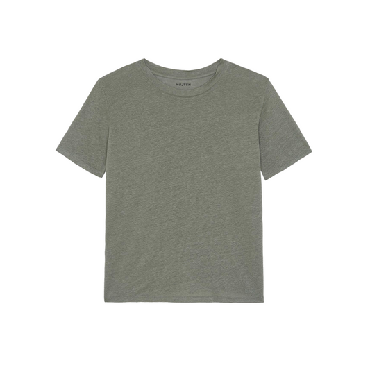 KUJTEN - W' S/S Aya Linen T-Shirt