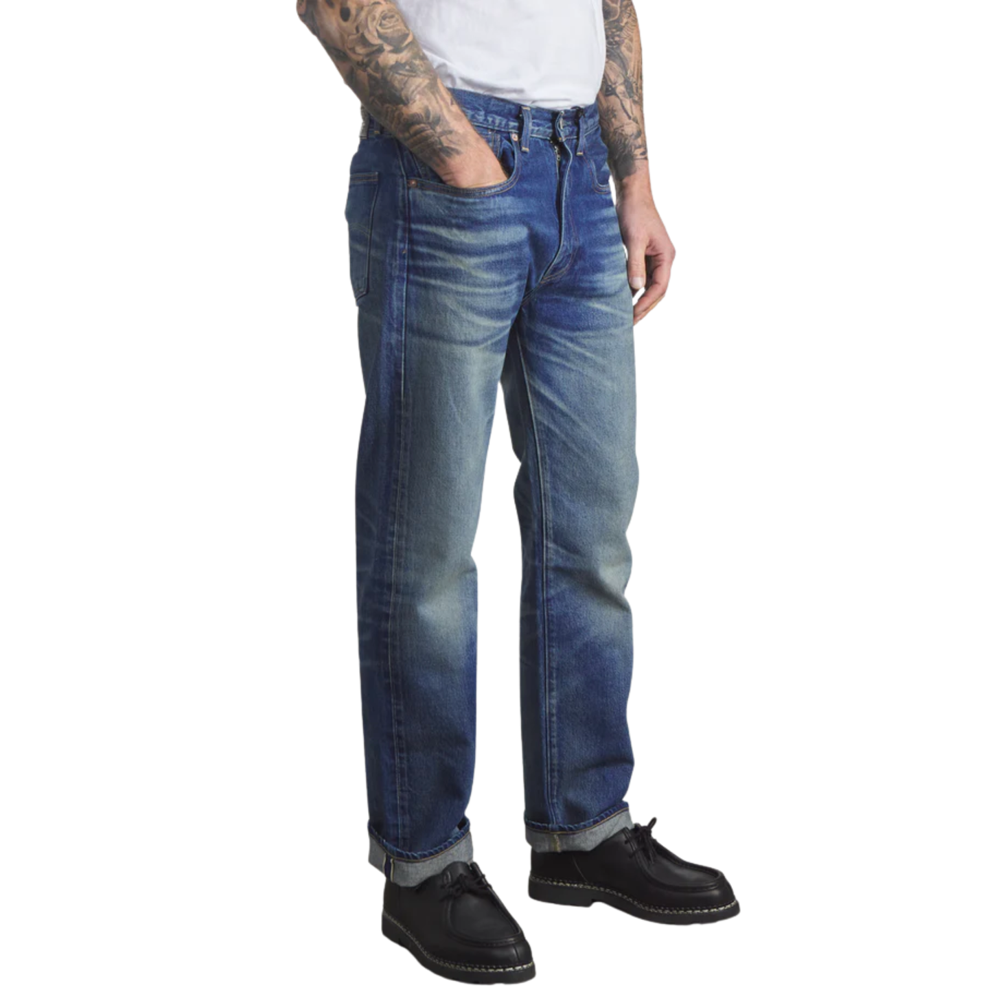 LEVI'S - 505™ Blue Tab Anchor Relaxed Jeans Mizzen Mast
