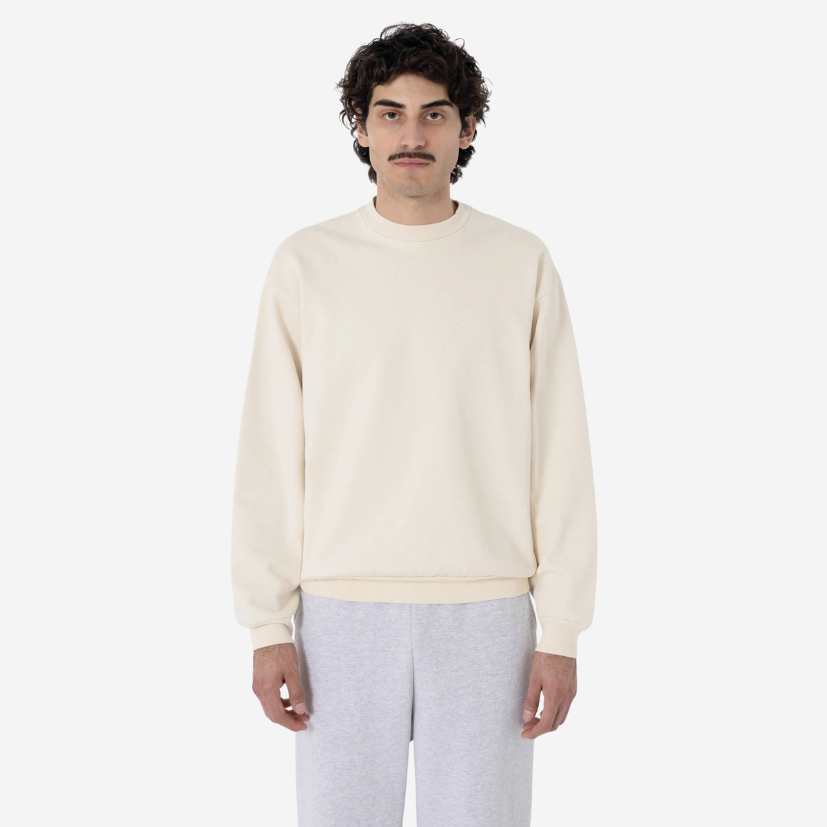 LOS ANGELES APPAREL - 14oz Heavy Fleece Crewneck Sweatshirt