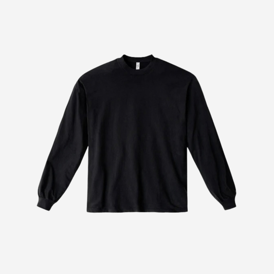 LOS ANGELES APPAREL - L\S 6.5oz Garment Dye Crew Neck T-Shirt