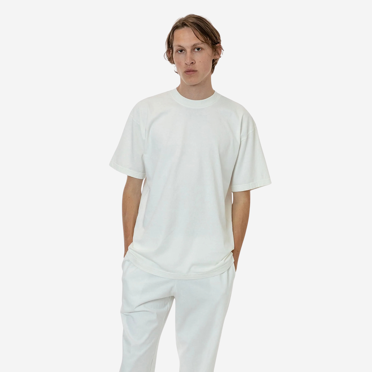 LOS ANGELES APPAREL - S\S 6.5oz Garment Dye Crew Neck T-Shirt