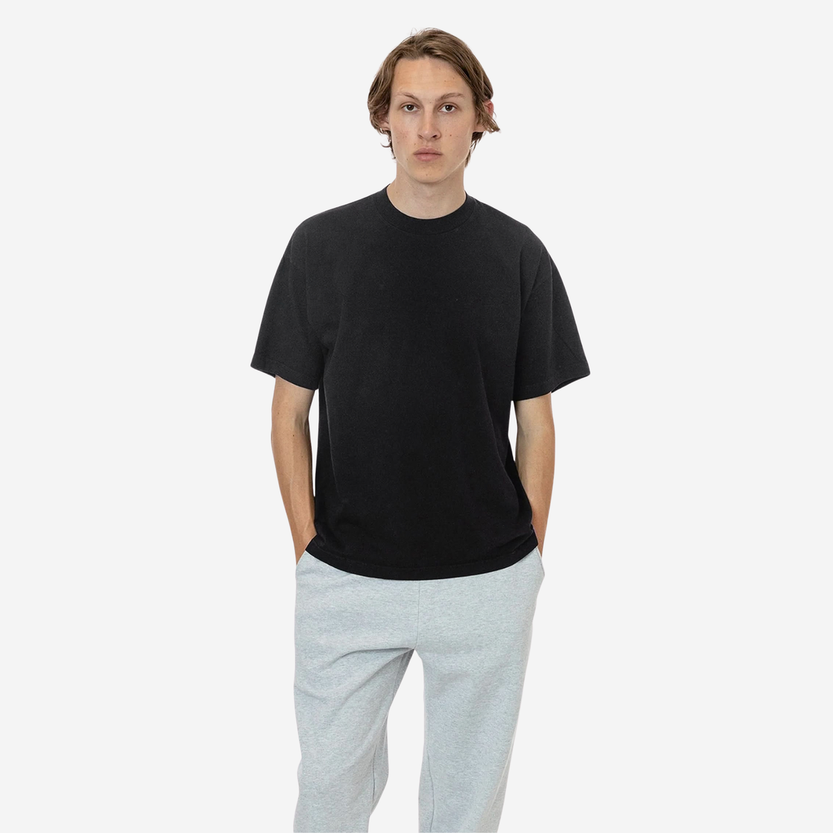 LOS ANGELES APPAREL - S\S 6.5oz Garment Dye Crew Neck T-Shirt