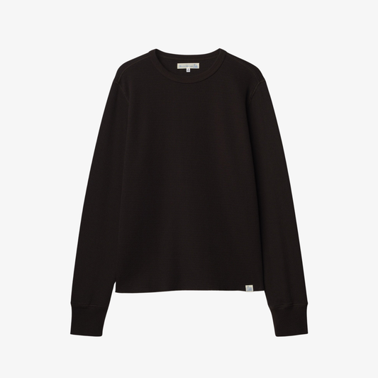 MERZ SCHWANEN - Diamond Pattern Cotton Thermal Long Sleeve