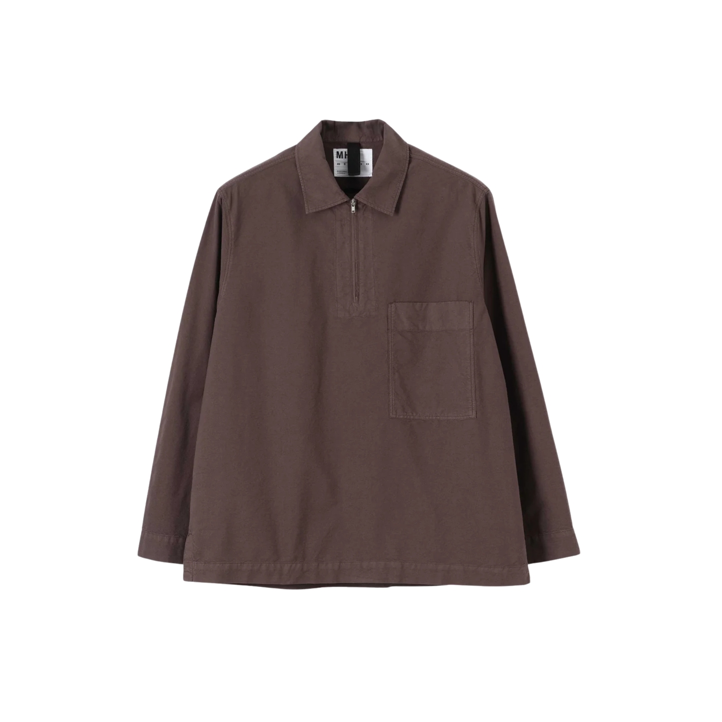 MHL. - L/S Half Zip Pull On Shirt