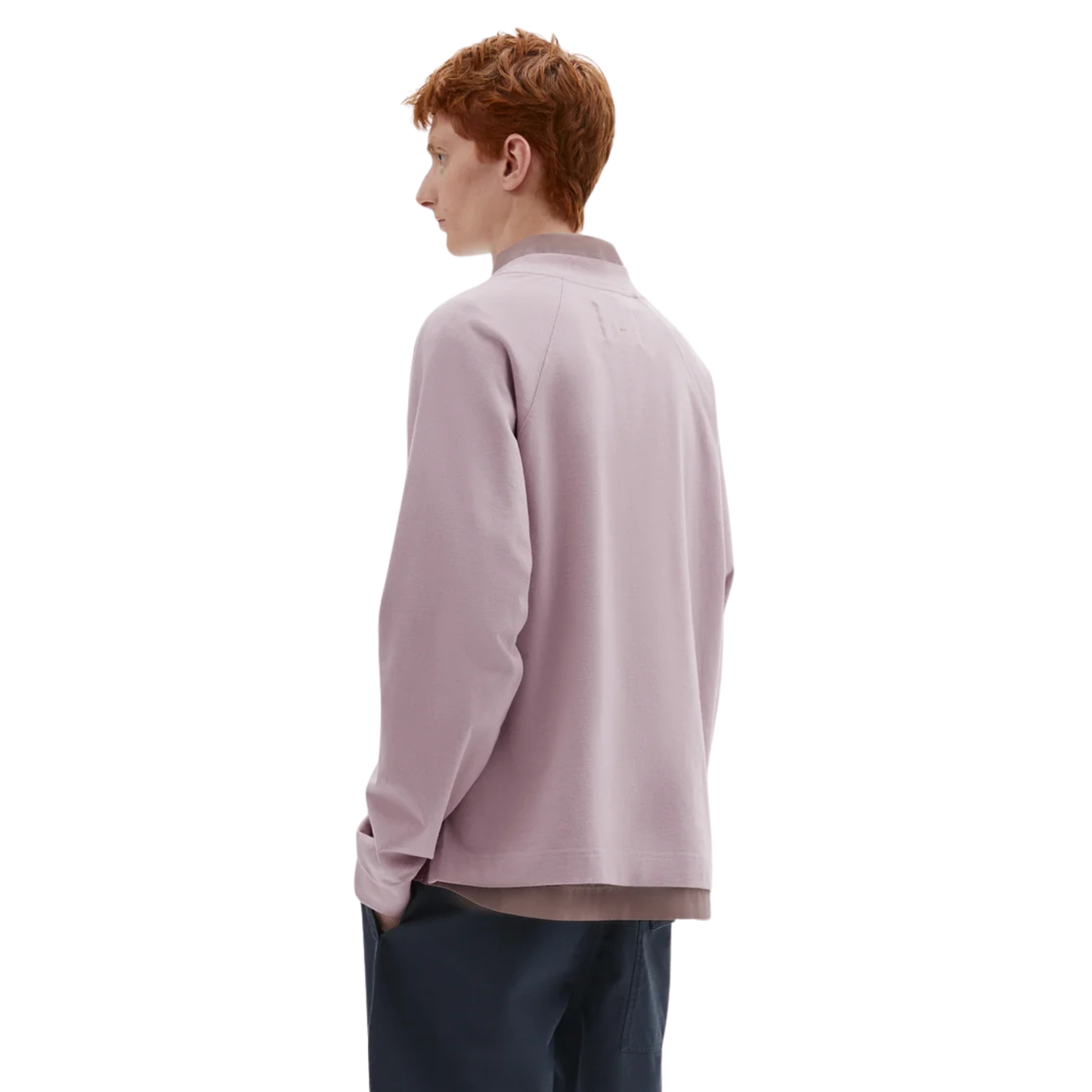MHL. - L\S Mock Neck T-Shirt