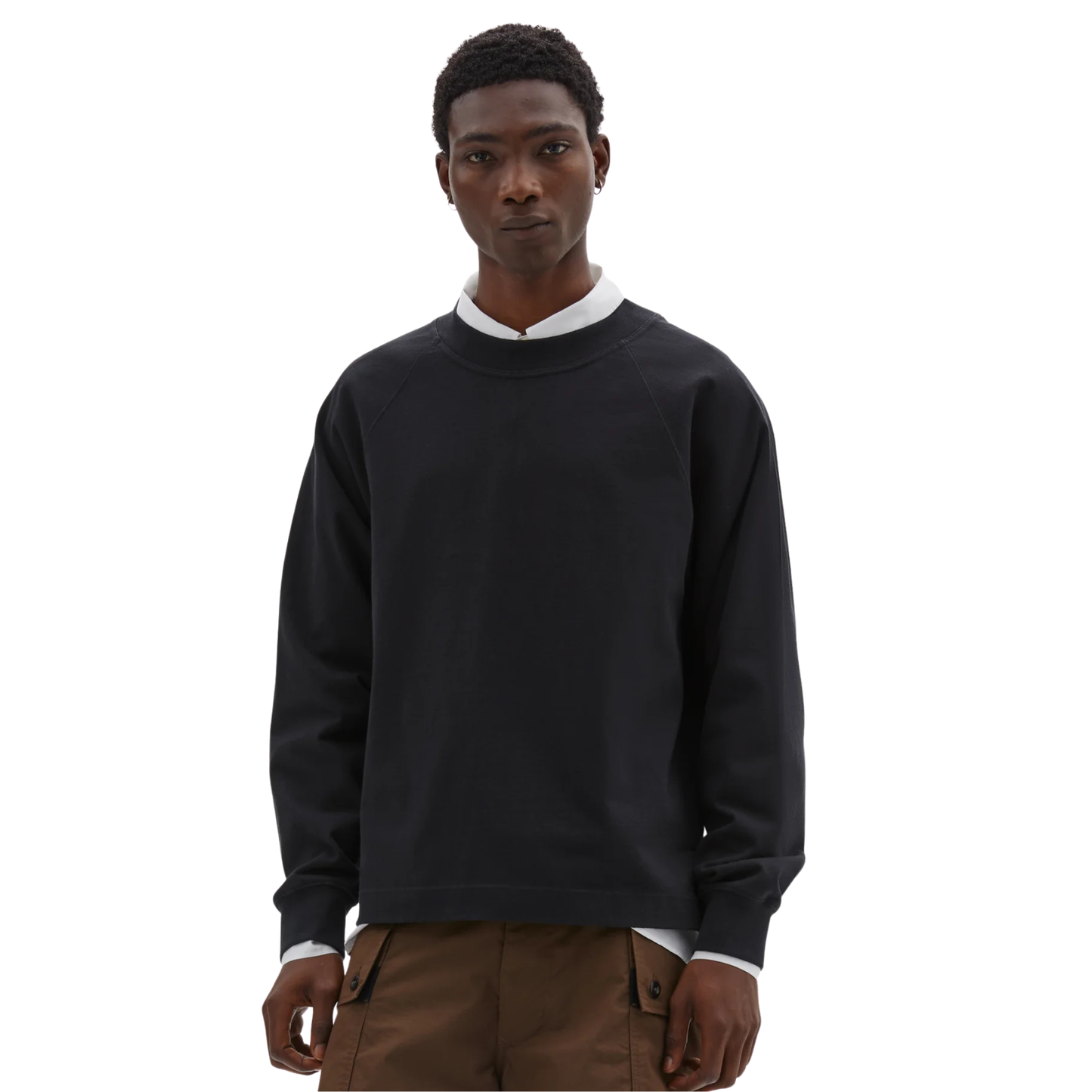 MHL. - L\S Mock Neck T-Shirt
