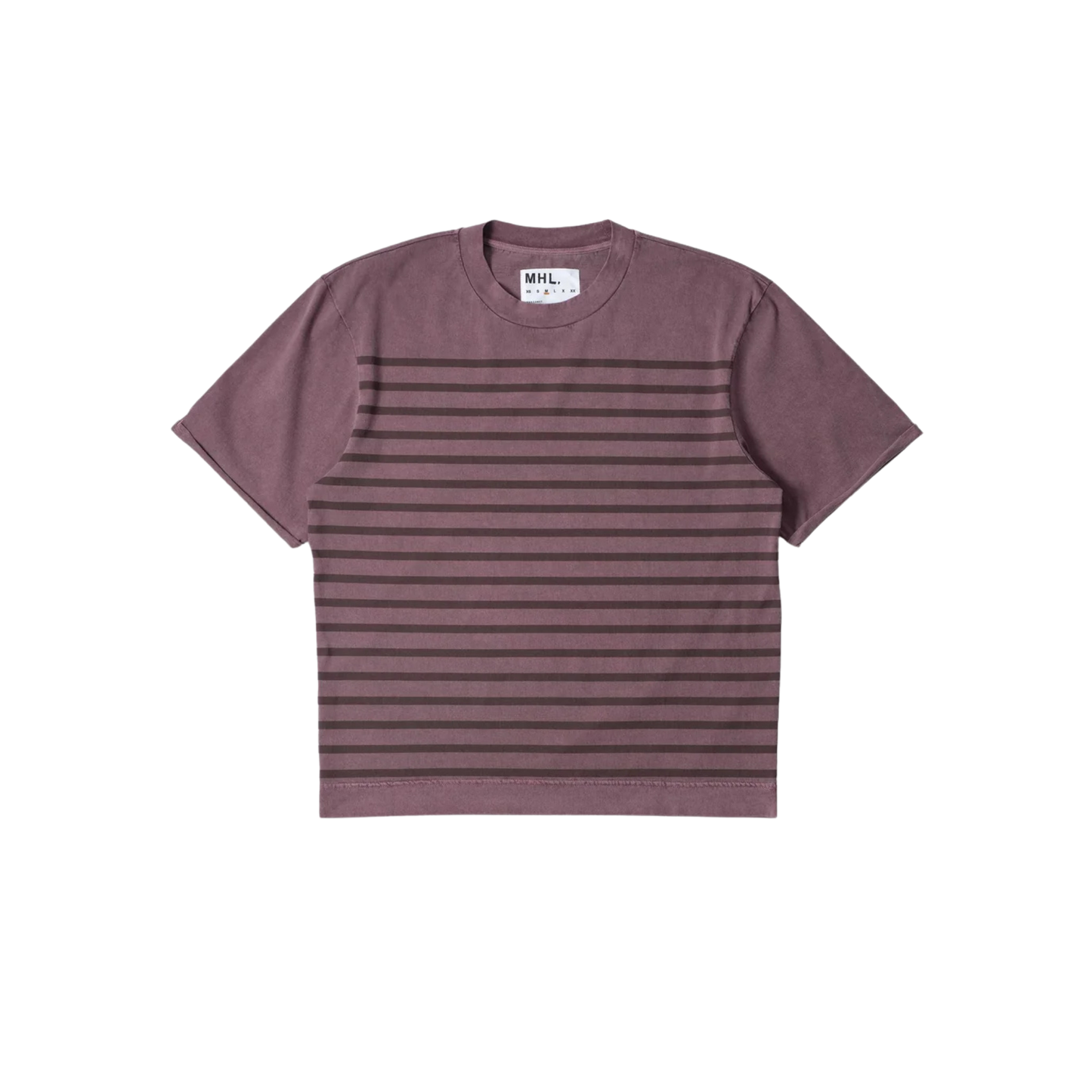 MHL. - S\S Overdye Stripe T-Shirt