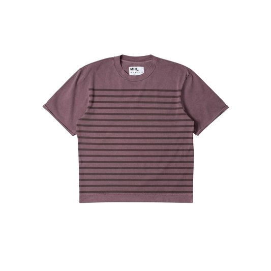 MHL. - S\S Overdye Stripe T-Shirt