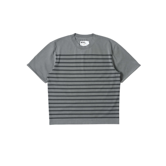MHL. - S\S Overdye Stripe T-Shirt