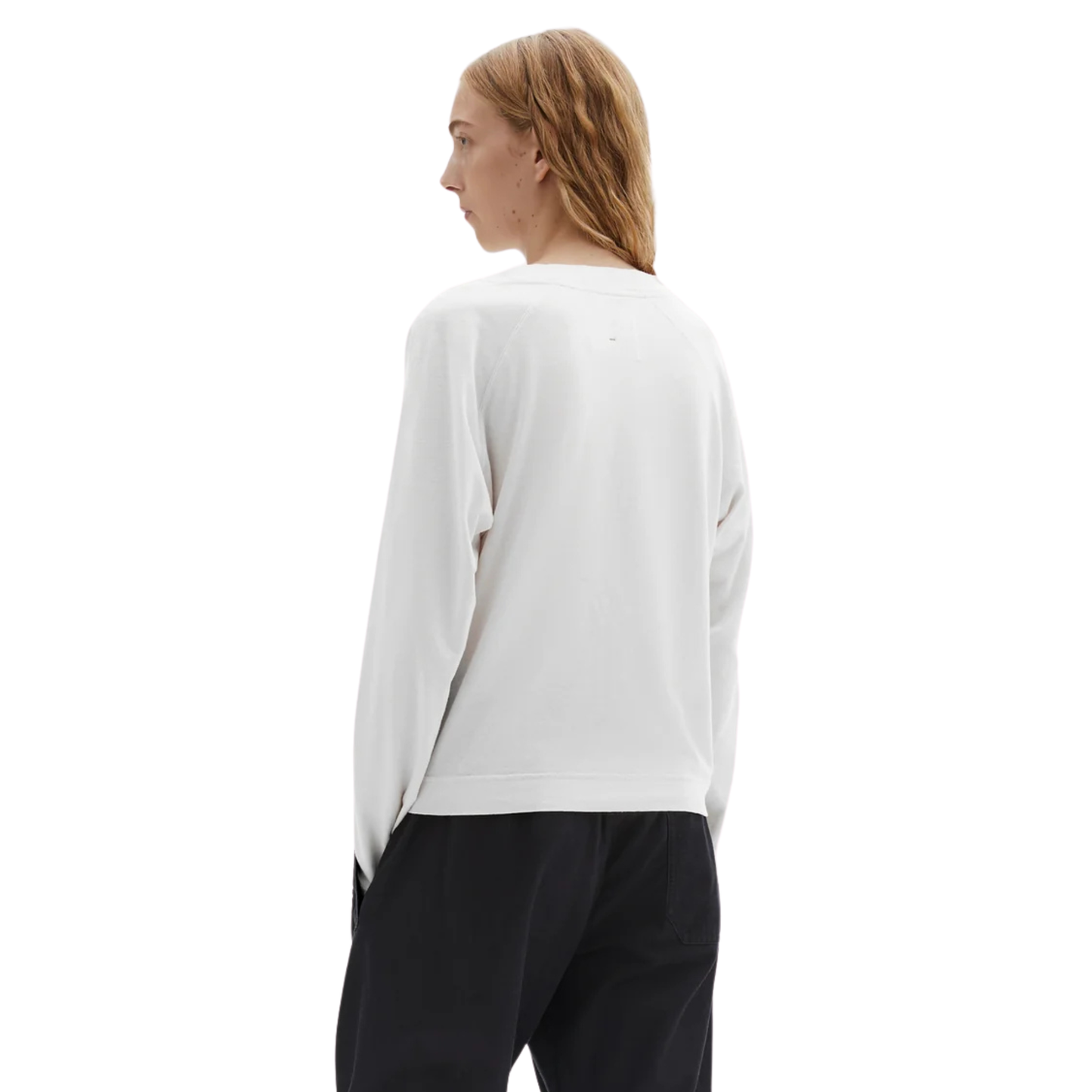 MHL. - W' L\S Raglan Crew T-Shirt