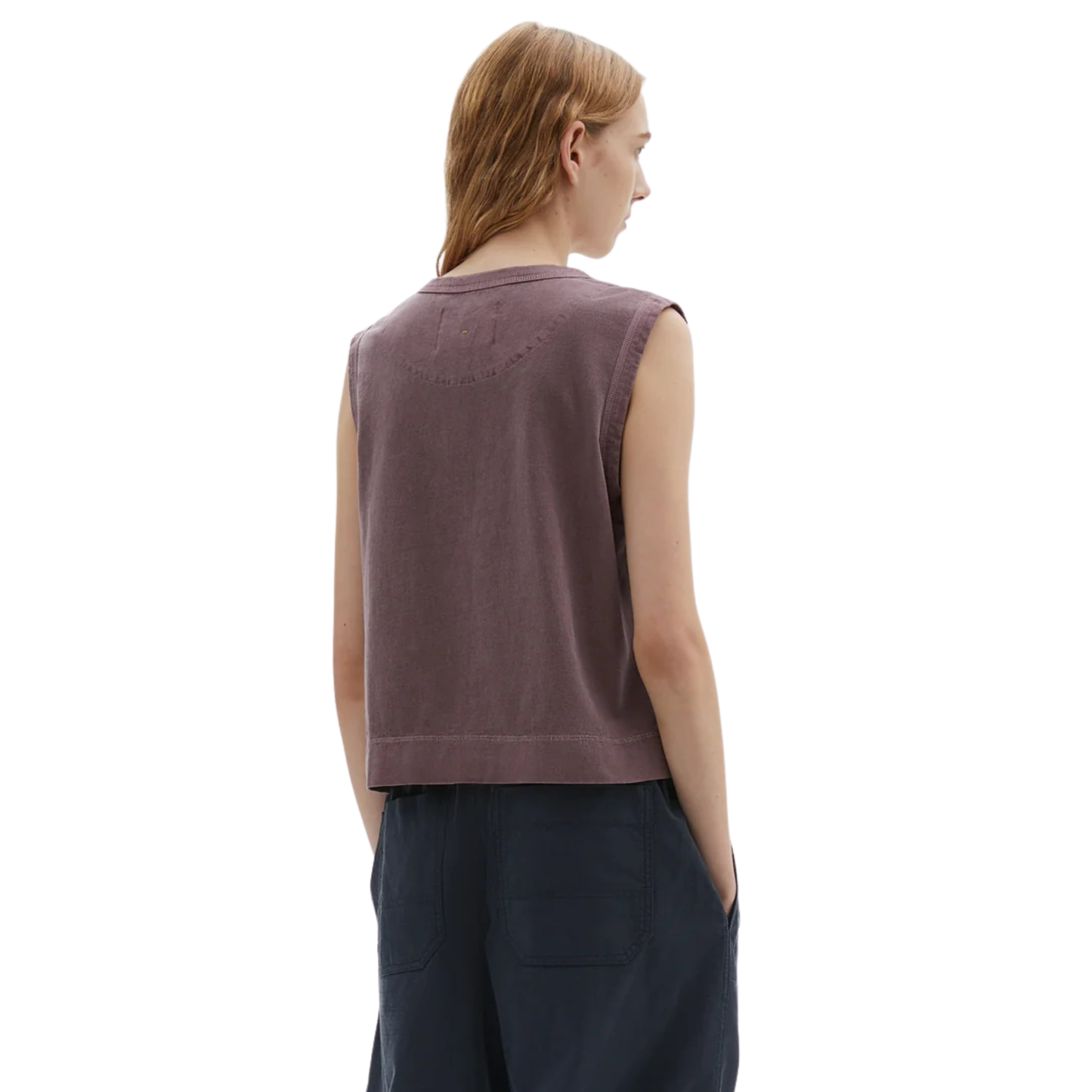 MHL. - W' Overdye Stripe Tank Top