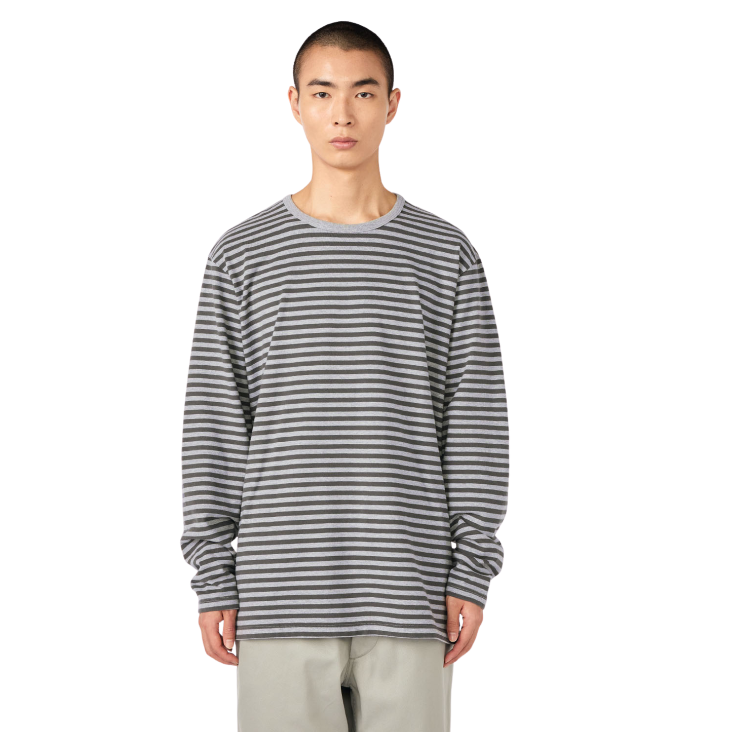 NANAMICA - COOLMAX Stripe Jersey L/S Tee