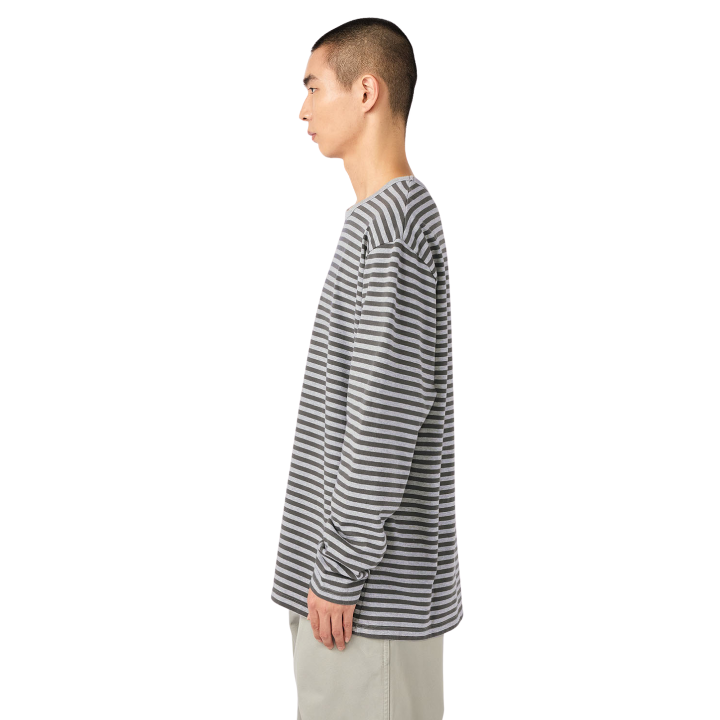 NANAMICA - COOLMAX Stripe Jersey L/S Tee