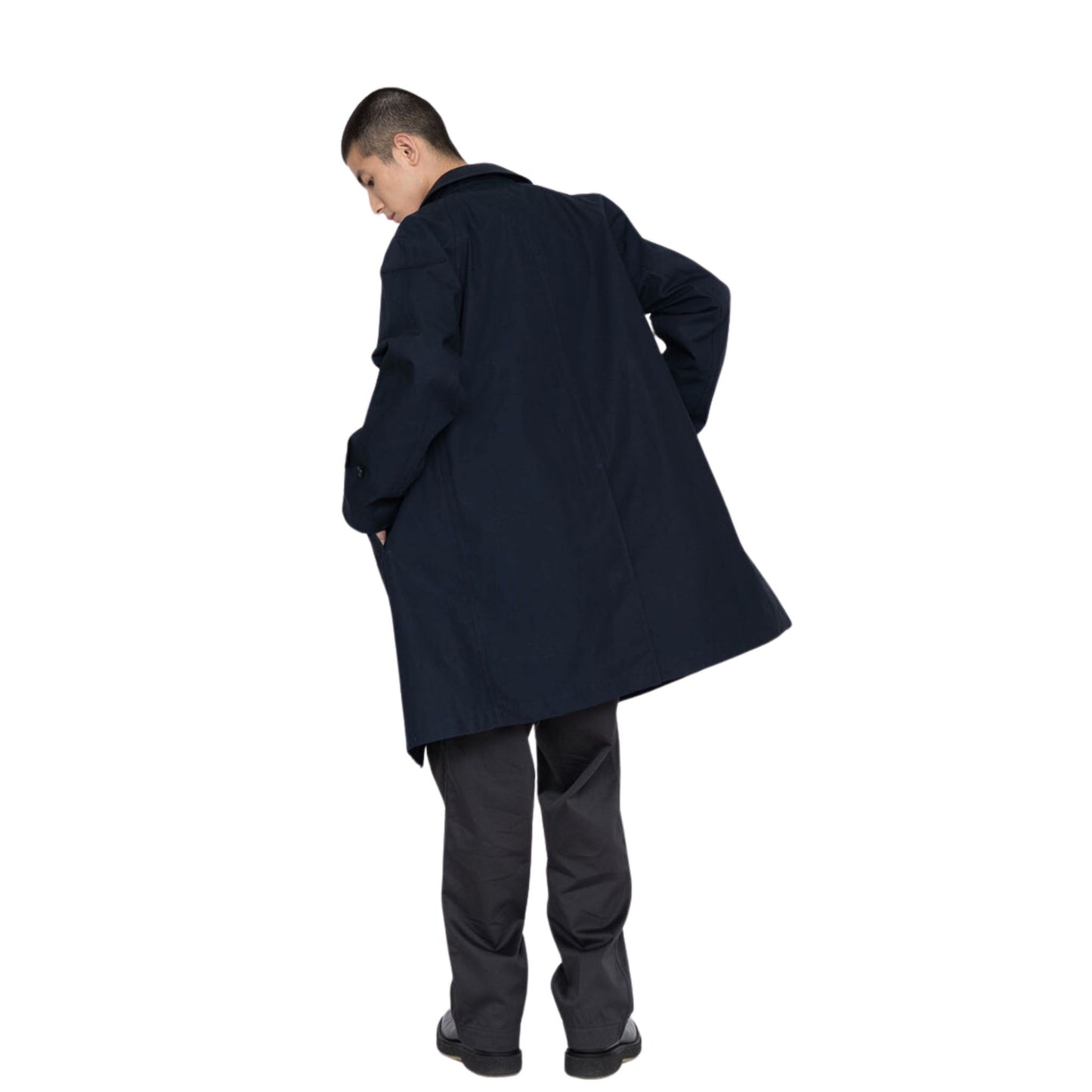 NANAMICA - GoreTex 2L Soutien Collar Coat Navy