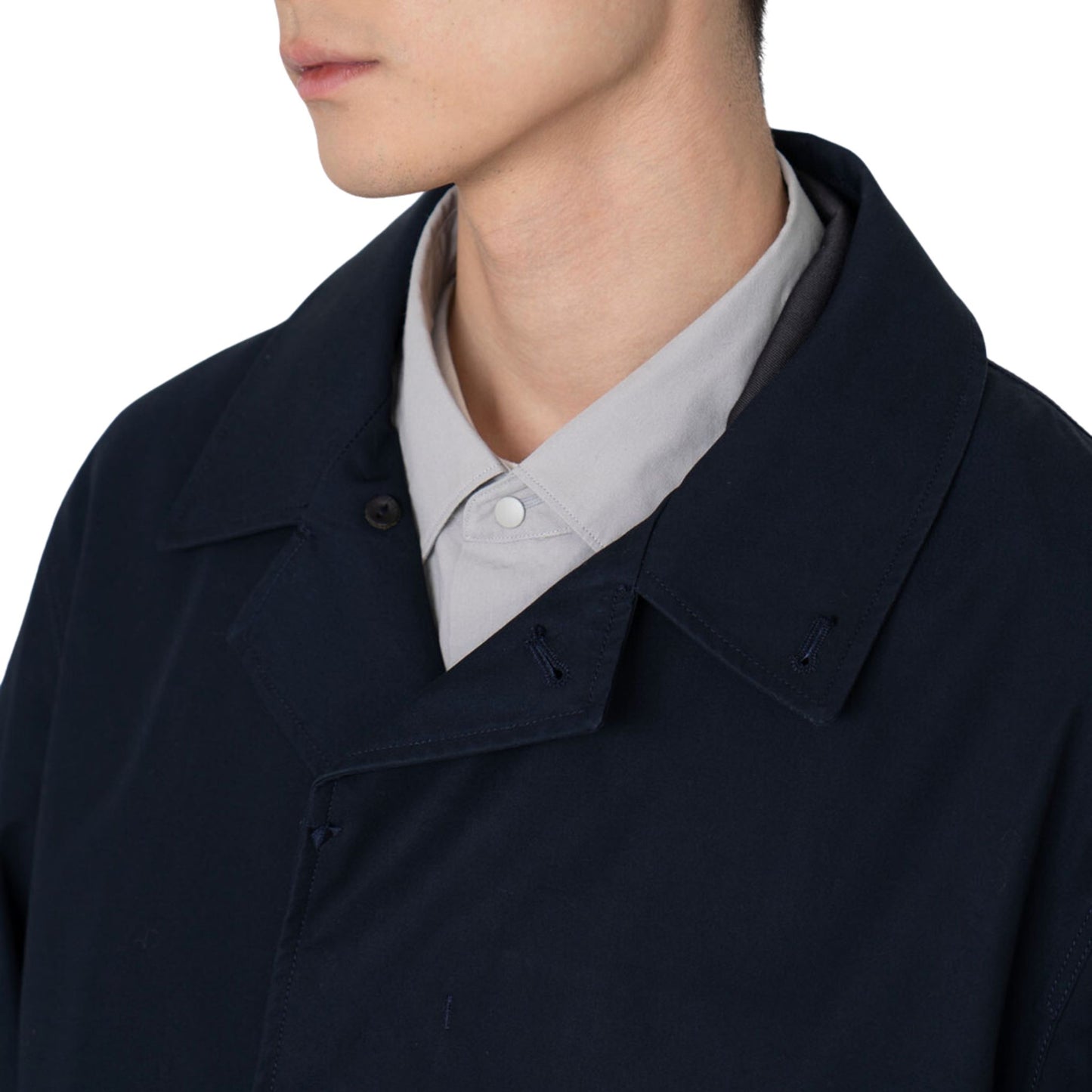 NANAMICA - GoreTex 2L Soutien Collar Coat Navy