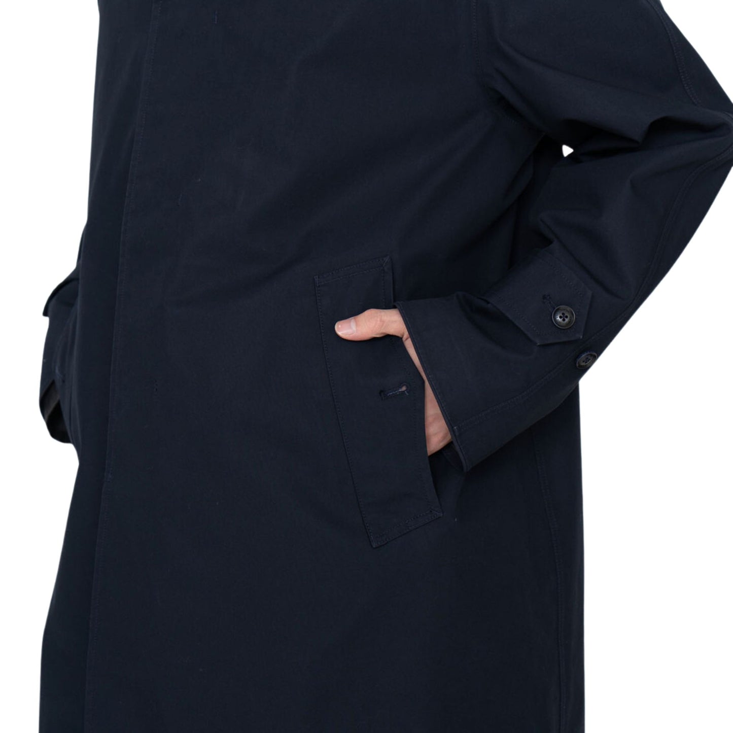 NANAMICA - GoreTex 2L Soutien Collar Coat Navy