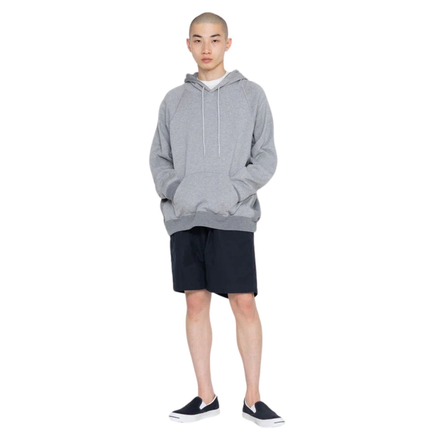 NANAMICA - Hooded Pullover Sweat Dark Navy