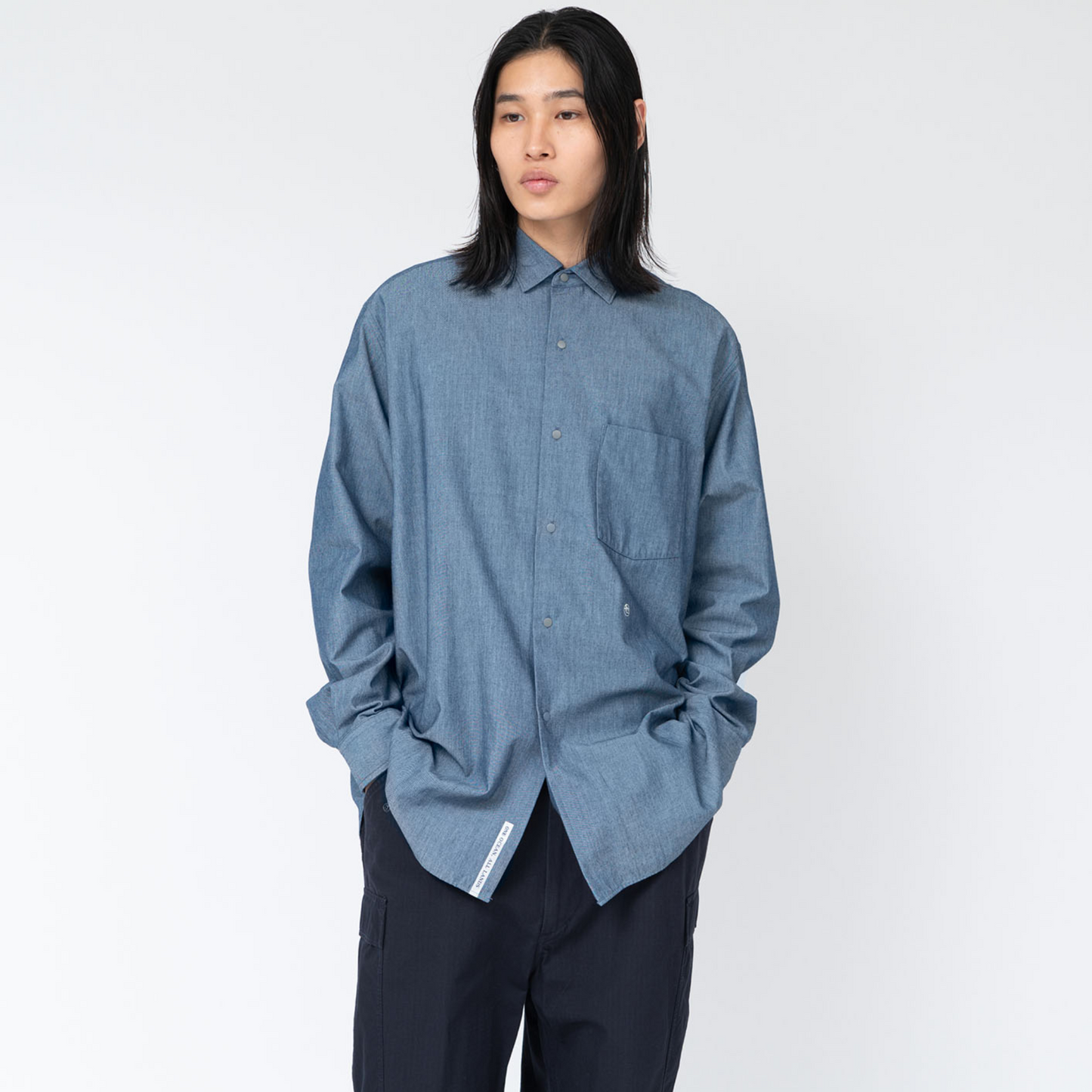 NANAMICA - Regular Collar Chambray Shirt