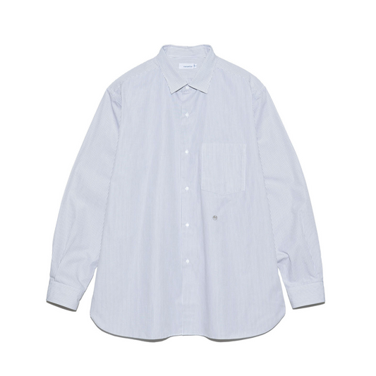 NANAMICA - Regular Collar Stripe Wind Shirt