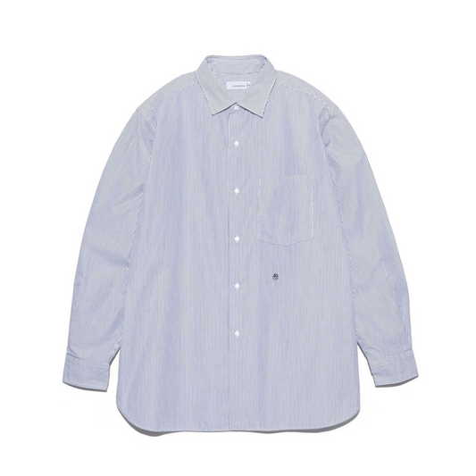 NANAMICA - Regular Collar Stripe Wind Shirt