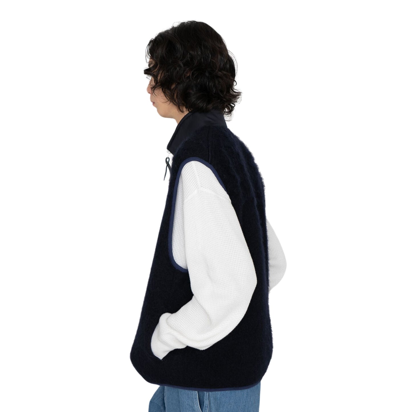 NANAMICA - Zip-Up Mohair Vest