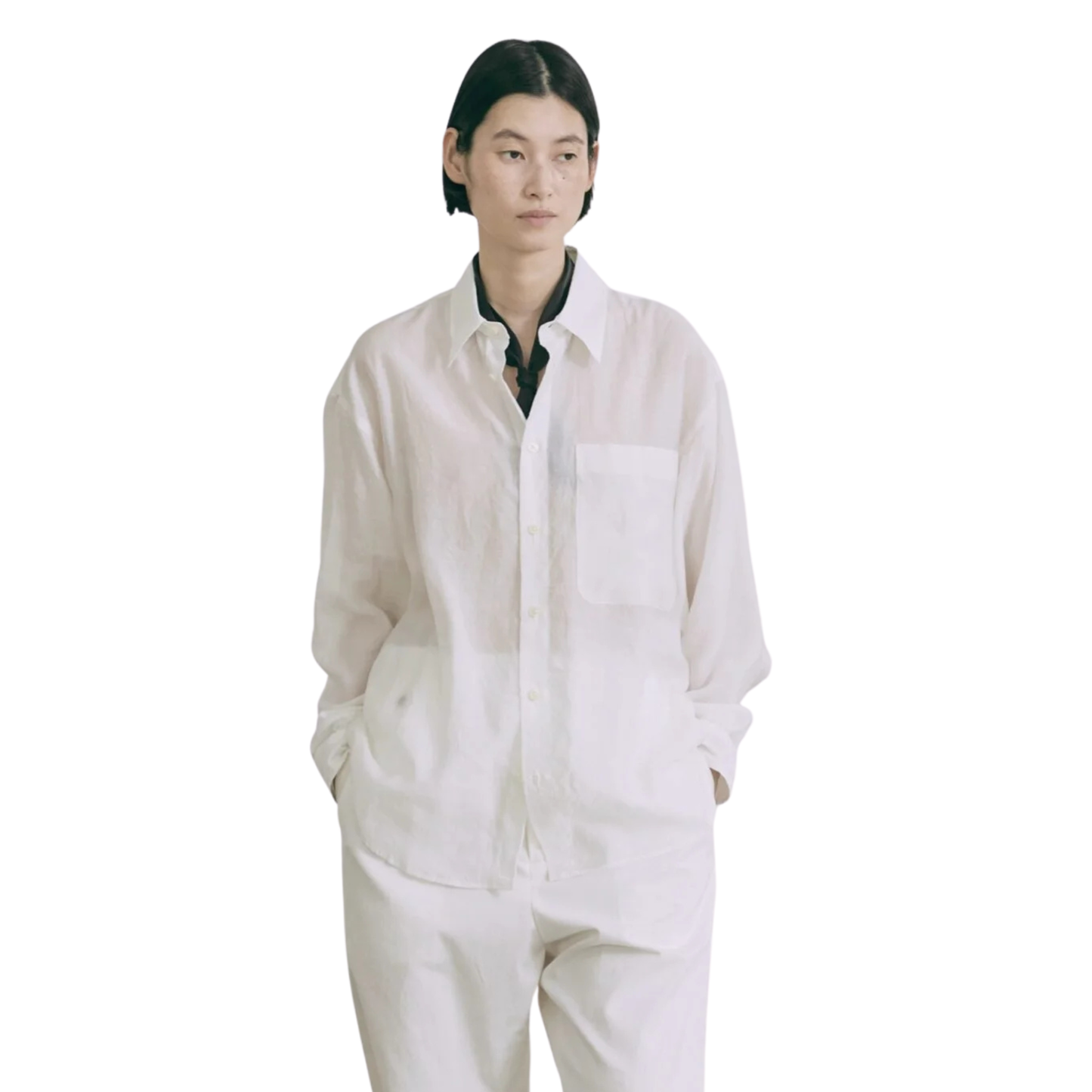 NICHOLSON & NICHOLSON - L\S Clea Silk Woven Shirt