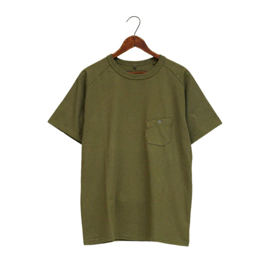NIGEL CABOURN - 5.6oz Basic T-shirt Green