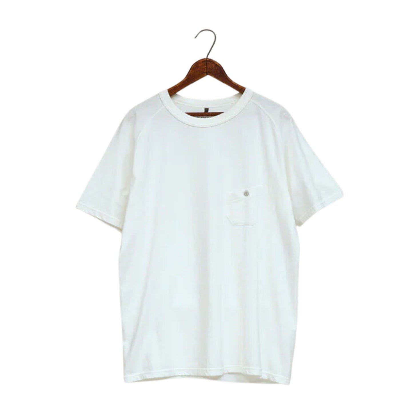 NIGEL CABOURN - 5.6oz Basic T-shirt Off White