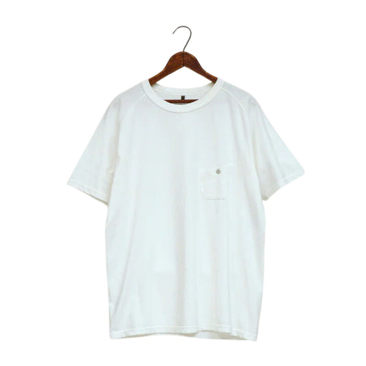 NIGEL CABOURN - 5.6oz Basic T-shirt Off White