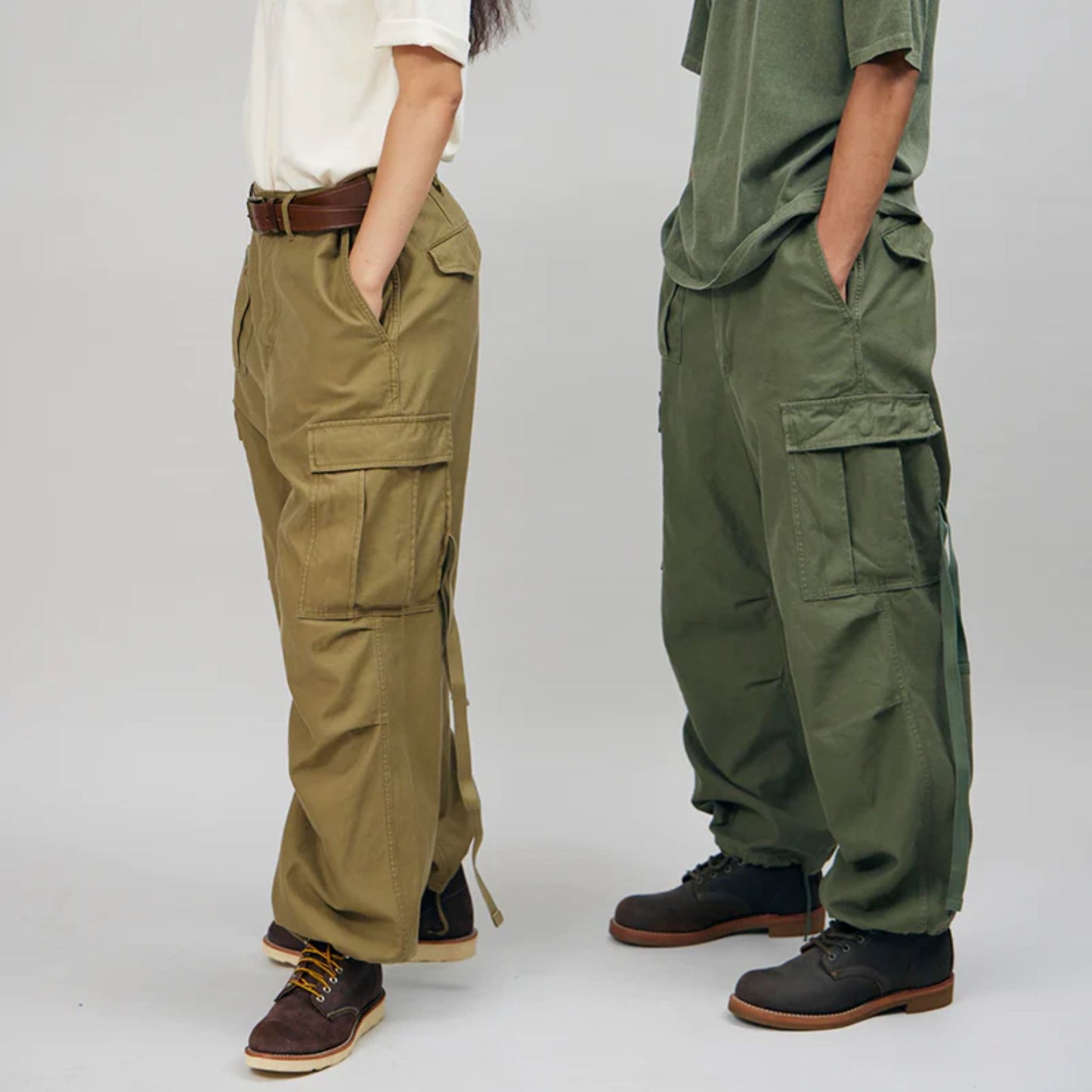 NIGEL CABOURN - Army Cargo Pant Dark Green