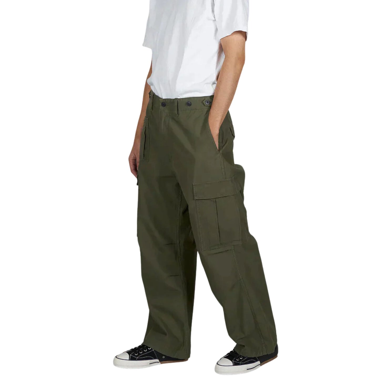 NIGEL CABOURN - Army Cargo Pant Dark Green