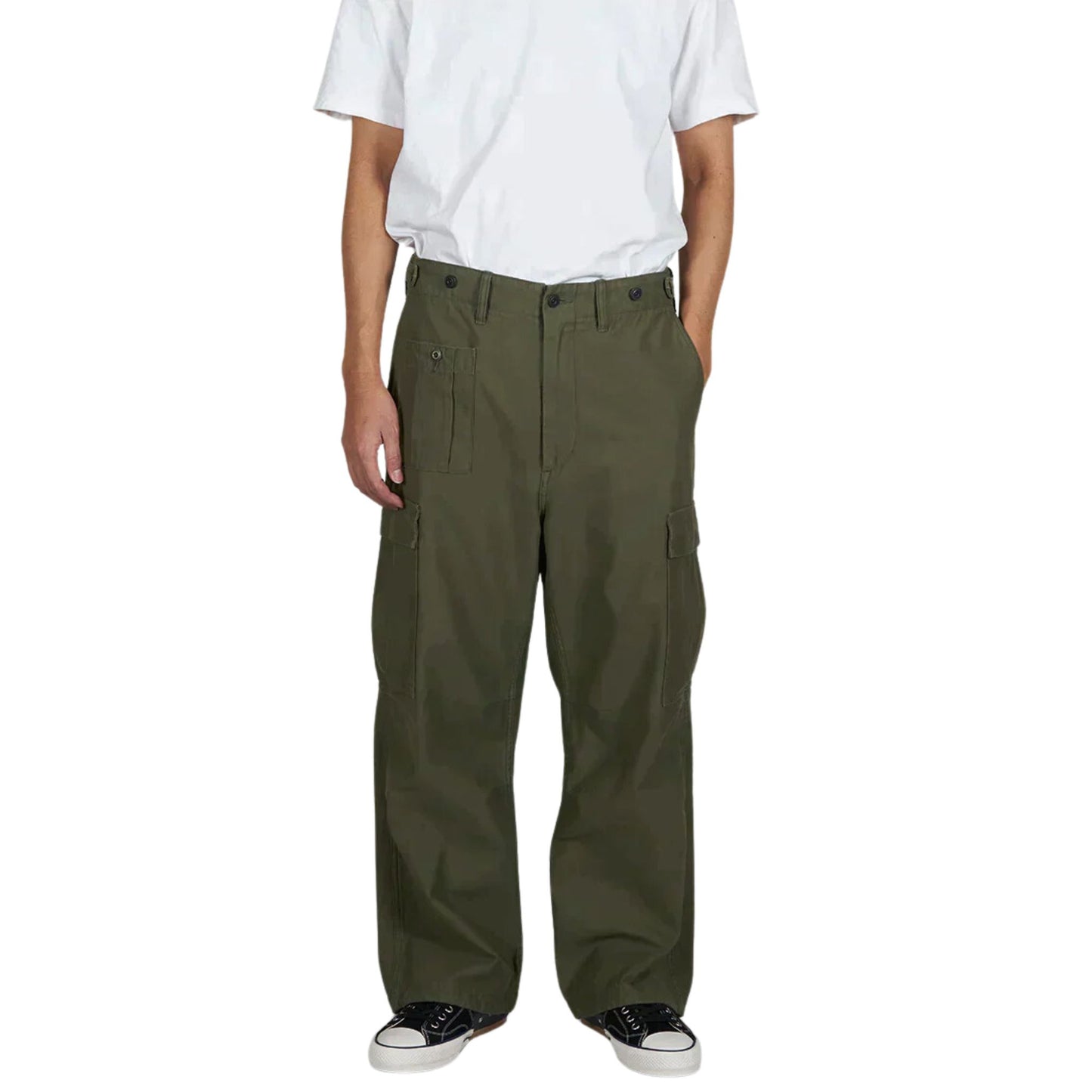 NIGEL CABOURN - Army Cargo Pant Dark Green