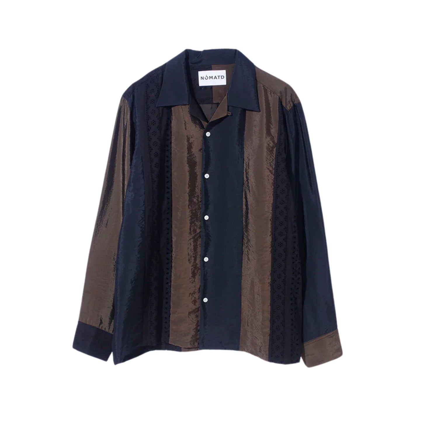 NOMA t.d. - Stripe Patchwork Shirt