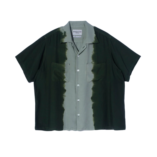 NOMARHYTHM - Hand Dye Open Collar SS Shirt